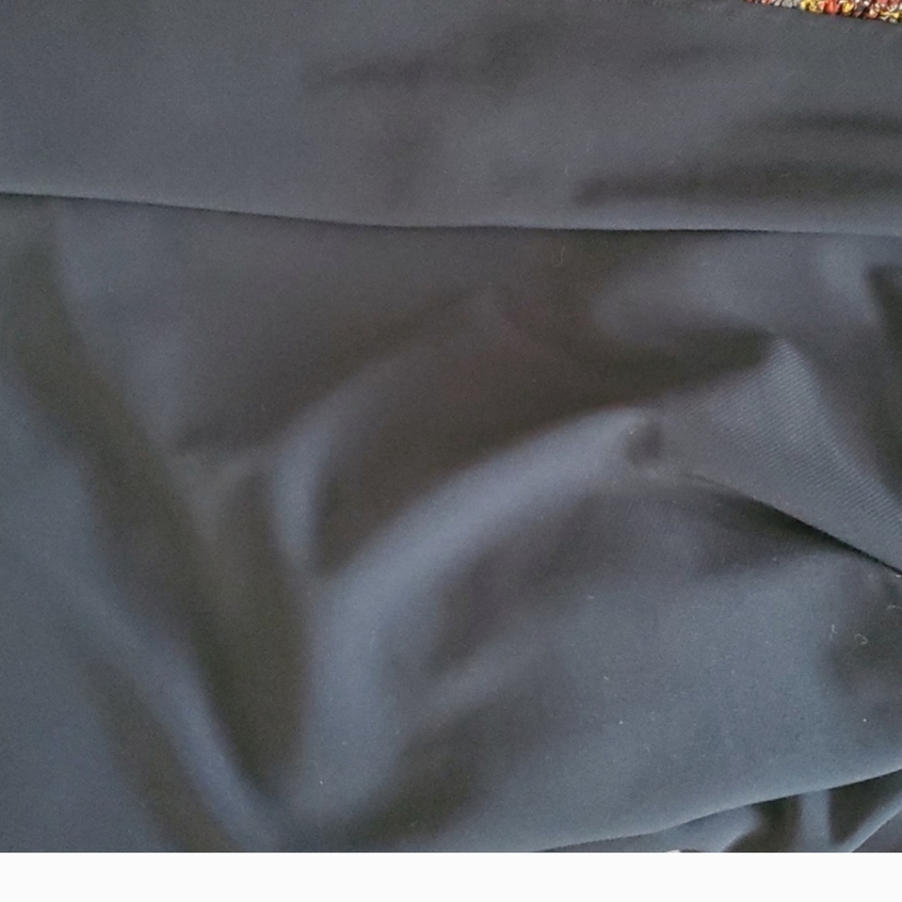 Du Per Due vintage brown maxi  Silk dress size 16 - Picture 9 of 10